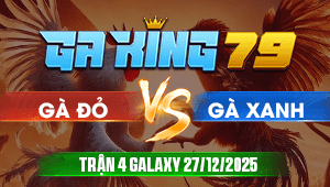 Trận 4 GALAXY Long Bình Ngày 27/12/2025 – Nhạn trắng chân vàng phản đòn, Điều tía gãy cần