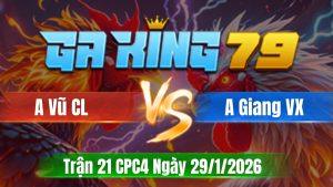 Trận 21 CPC4 Ngày 29/01/2026 - 2 con câu đầu vô tang phút 90 hòa tang vui vẻ