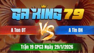 Trận 19 CPC3 Ngày 29/01/2026 - Điều vàng tọt lọt khe que té kiểu lá vàng rơi