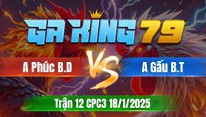 Trận 12 CPC3 Ngày 18/01/2026 - Úa chân xanh làm anh mất ngủ sau 2 tay nước