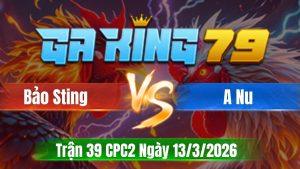 Trận 39 CPC2 Ngày 13/3/2026 - Úa có chân rùa bướm úp muỗn dùa luôn
