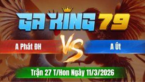 Trận 27 T/Hon Ngày 11/3/2026 - Xanh chà liên khúc lọt khe đỏ vừa chạy vừa ói cơm