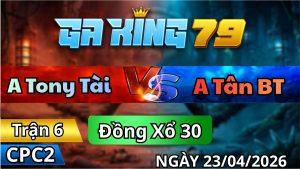 Trận 6 CPC2 Ngày 23/4/2026 - Xanh Bung Tay Đá Dí Đỏ Không Còn Đường Về