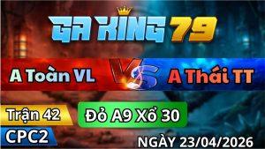 Trận 42 CPC2 Ngày 23/4/2026 - Đỏ Chịu Cựa Không Nổi Phút 95 Bung Chạy