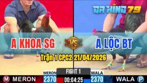 Trận 1 CPC2 21/04/2026 - Xanh Canh Chặn Mấy Cây Đỏ Hết Tiền