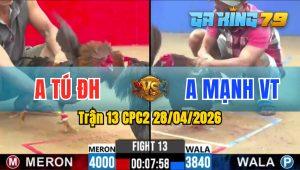 Trận 13 CPC2 28/04/2026 - Xanh Nạp Quá Tịch Đỏ Ngã Biệt Chỉ 1 Tay Nước