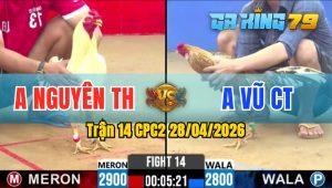 Trận 14 CPC2 28/04/2026 - Bướm Kêu Cú Quay Đầu Bỏ Chạy