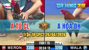 Trận 19 CPC2 26/04/2026 - Xanh Siết Quá Cựa Đỏ Nằm Biệt Bưng Ra