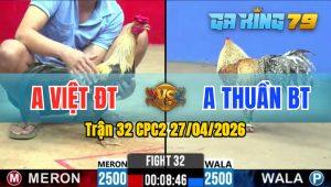 Trận 32 CPC2 27/04/2026 - Chuối Đá 2 Chân Cú Lìa Chân Nằm Biệt