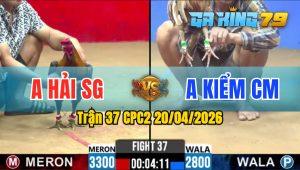 Trận 37 CPC2 20/04/2026 - Anh Kiểm Cà Mau Chấp Anh Hải SG 5 Chấm