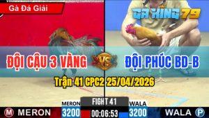 Trận 41 CPC2 25/04/2026 - Đỏ Quá Đâm Hạ Xanh Đầy May Mắn Phút 90 Lụm 9 Điểm Đầu Tiên